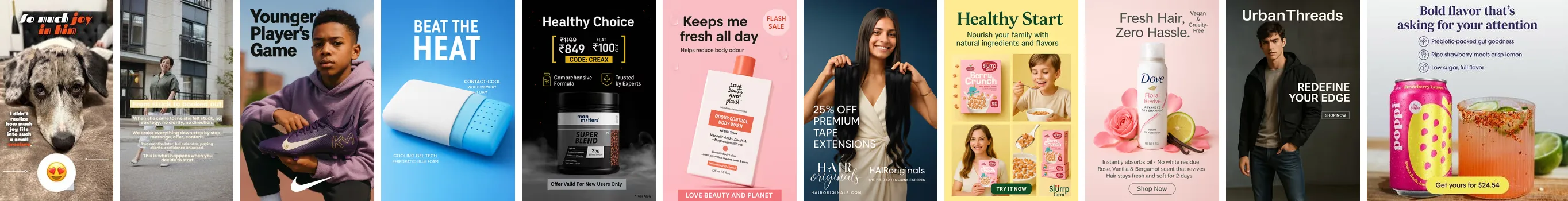 Ad creative examples